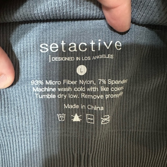 Set active one shoulder bra - Picture 2 of 2